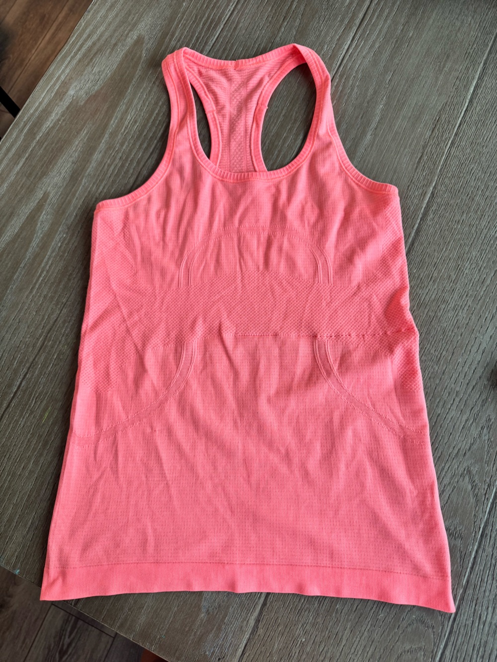 Lululemon Swiftly Tech Racerback Tank Top Size 6 Coral